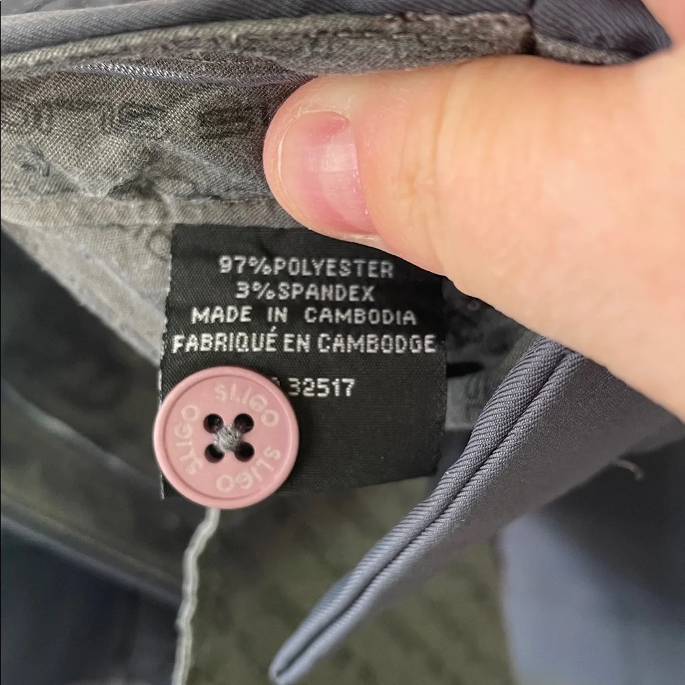 Sligo dark grey gold pant 36 waist - Picture 3 of 4